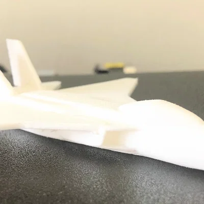 Mô hình máy bay chiến đấu phản lực Fictional Jet 3D