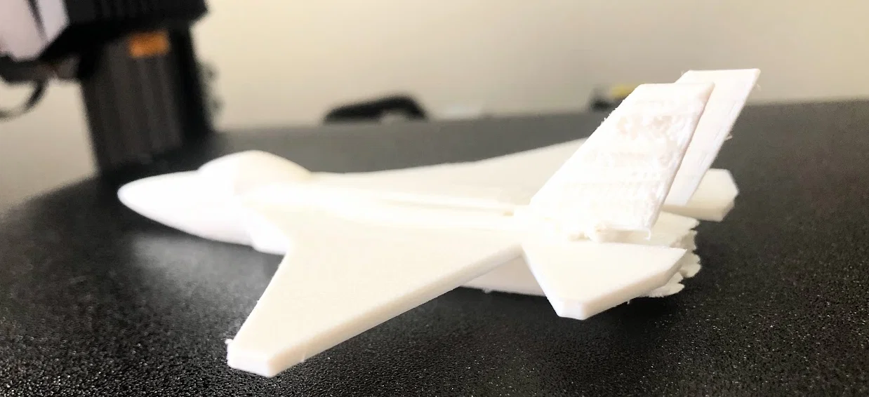 Mô hình máy bay chiến đấu phản lực Fictional Jet 3D - Image 2