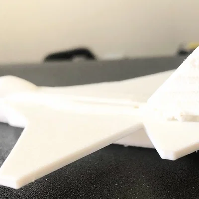 Mô hình máy bay chiến đấu phản lực Fictional Jet 3D