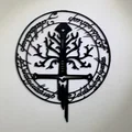 Tranh treo tường Anduril (LOTR) – LOTR Anduril Wall Art - Thumbnail 1
