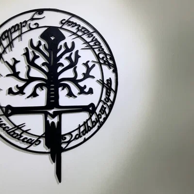 Tranh treo tường Anduril (LOTR) – LOTR Anduril Wall Art