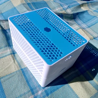 Hộp xếp chồng kèm Inlay và Nắp (200x150x70mm)