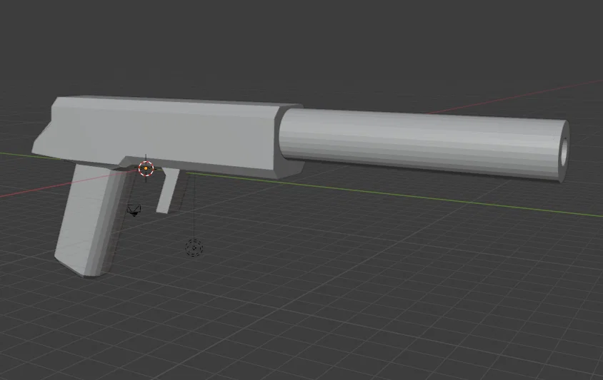 Mô hình súng Agent 47 ICA19 Silverballer cho Dummy 13 - Image 2