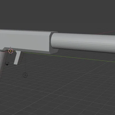 Mô hình súng Agent 47 ICA19 Silverballer cho Dummy 13