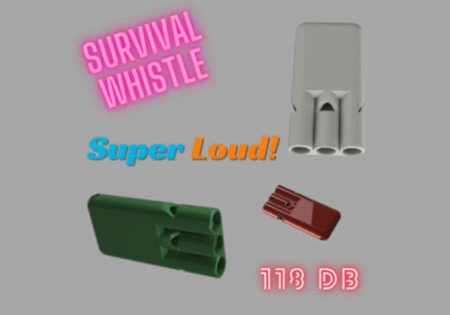 Còi sinh tồn 3D (Survival Whistle) siêu to 118 dB cho dân phượt - Image 1