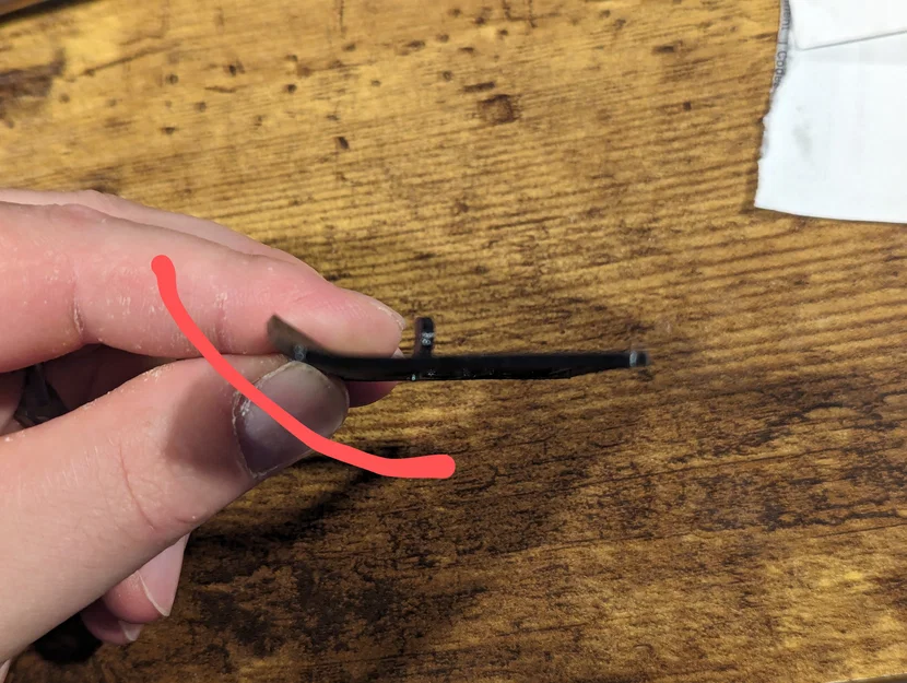 Miếng strike plate cửa trong nhà (Interior Door Strike Plate) - Image 2