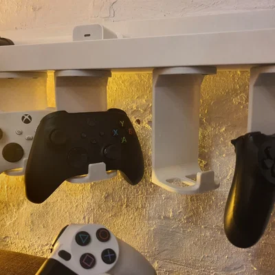 Móc treo tay cầm chơi game PS4, Xbox, Switch gắn tường cực gọn