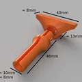 Mouse Bungee Monitor Mount (Giá gắn mouse bungee lên màn hình) - Thumbnail 2