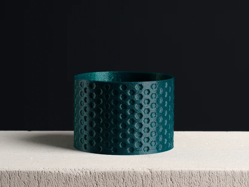Chậu cây Honeycomb in 3D cho xương rồng & sen đá - Image 1