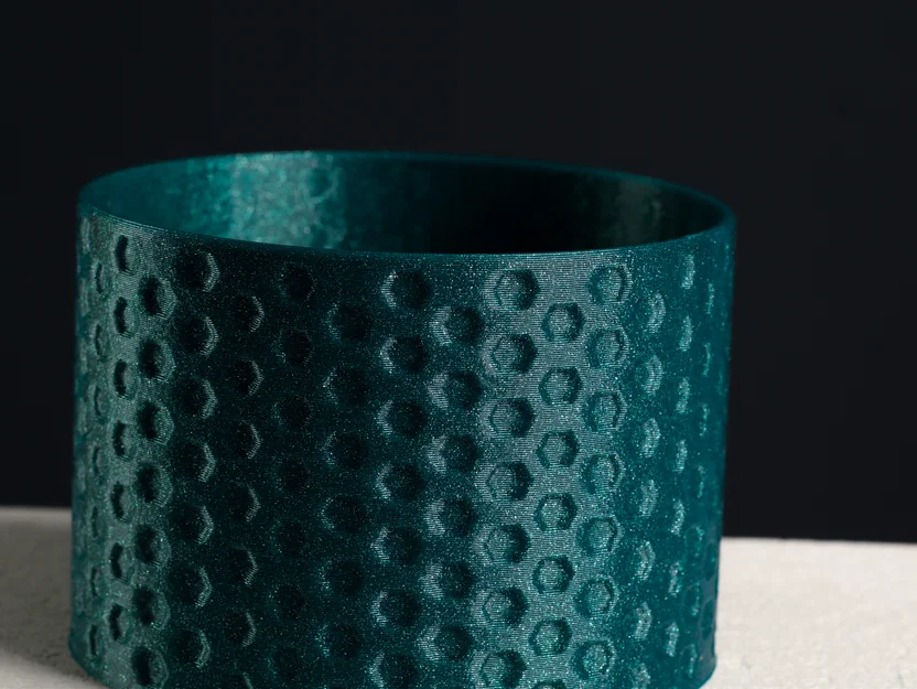 Chậu cây Honeycomb in 3D cho xương rồng & sen đá - Image 2