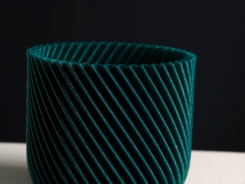 Chậu cây trụ xoắn (Spiral Cylinder) – Vase Mode & Shelled - Image 2