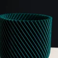 Chậu cây trụ xoắn (Spiral Cylinder) – Vase Mode & Shelled - Thumbnail 2