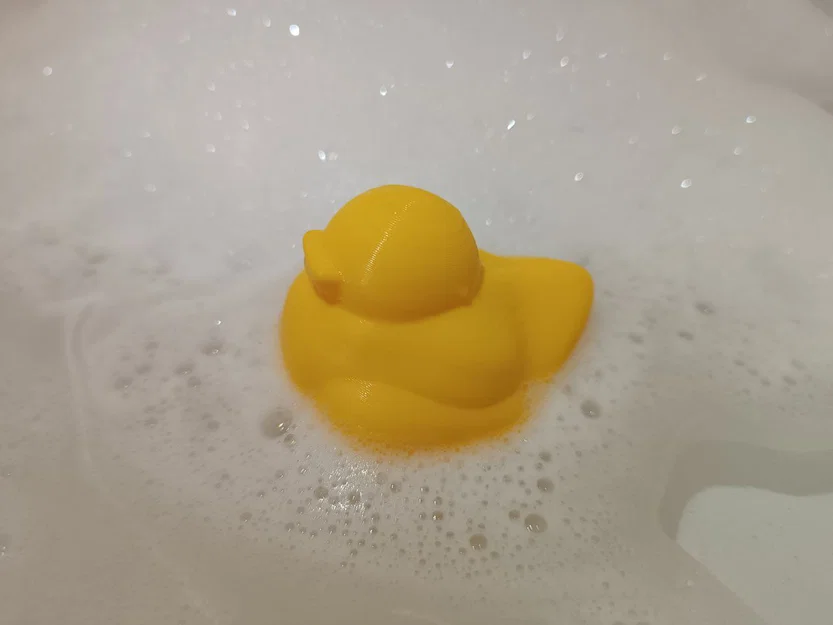 Mô hình chú vịt vàng Bathtub Duck đáng yêu cho bé - Image 6