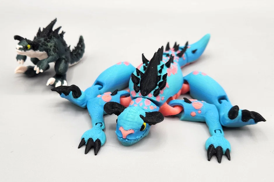 Fallout Cute Deathclaw Solid Model Sample – Mẫu Solid dễ thương - Image 1