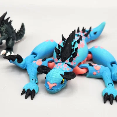 Fallout Cute Deathclaw Solid Model Sample – Mẫu Solid dễ thương