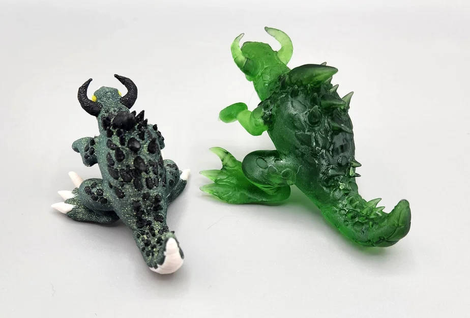 Fallout Cute Deathclaw Solid Model Sample – Mẫu Solid dễ thương - Image 3