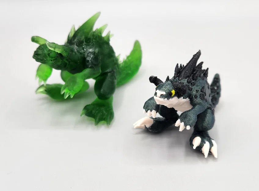 Fallout Cute Deathclaw Solid Model Sample – Mẫu Solid dễ thương - Image 4