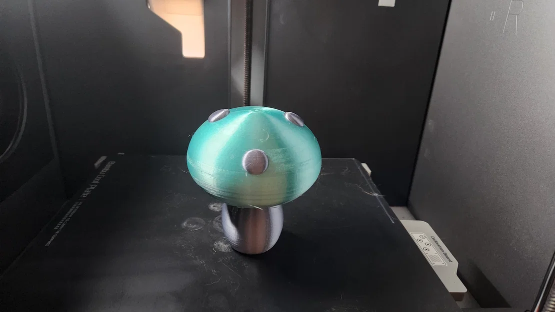 Mô hình trang trí Magical Mushroom 3D siêu dễ thương - Image 2