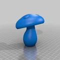 Mô hình trang trí Magical Mushroom 3D siêu dễ thương - Thumbnail 3