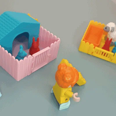 Bộ Đồ Chơi Nông Trại Dễ Thương Cho Bé!
