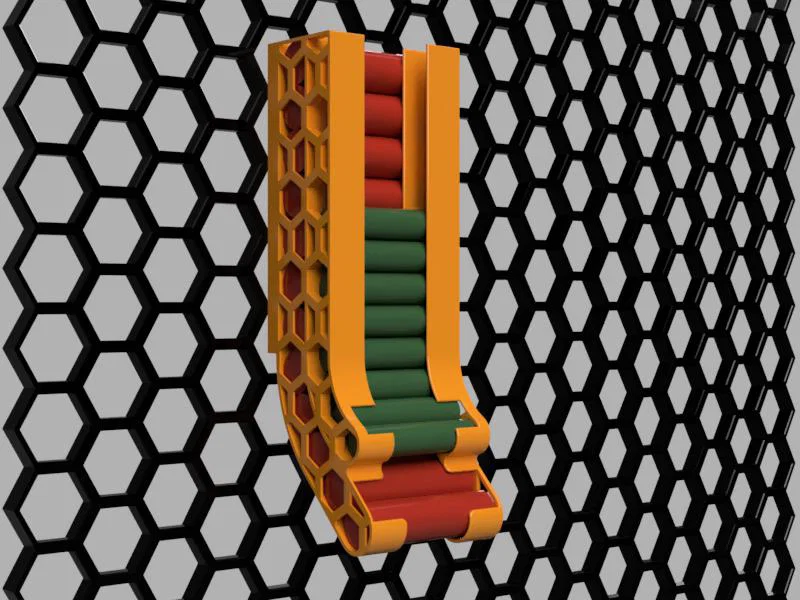 Khay nhả pin AA+AAA cho Honeycomb Storage Wall (HSW) - Image 1