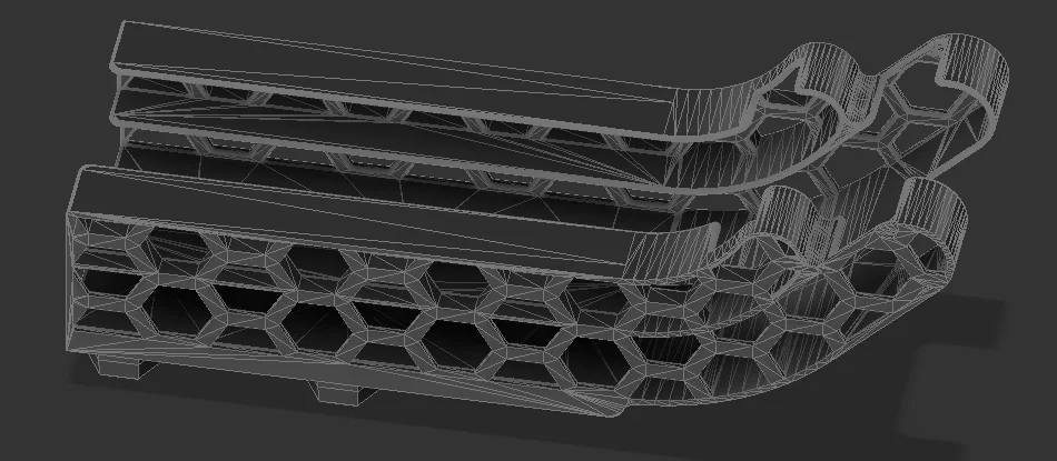 Giá treo pin AA và AAA tối ưu cho hệ thống HSW (Honeycomb Storage Wall) - Image 1