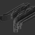 Giá treo pin AA và AAA tối ưu cho hệ thống HSW (Honeycomb Storage Wall) - Thumbnail 2
