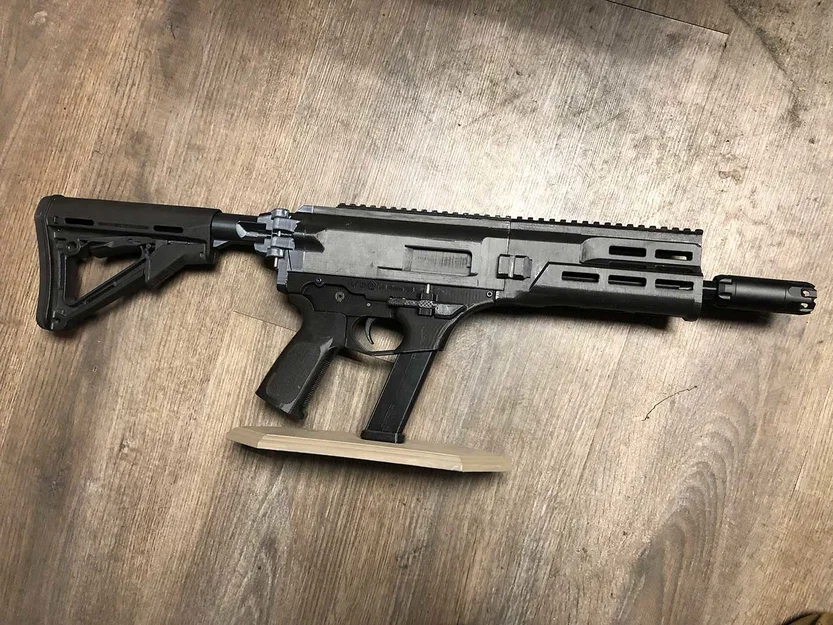 FGC-6 MKII: Partisan 9 folding stock & AR buffer tube ver - Image 3