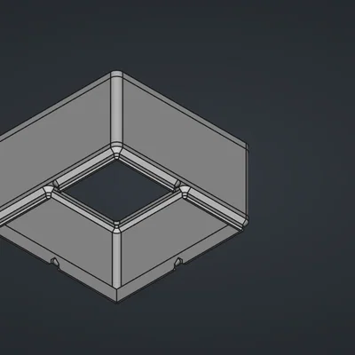 Miếng đệm đáy khay Gridfinity tham số (Parametric) cho FreeCAD