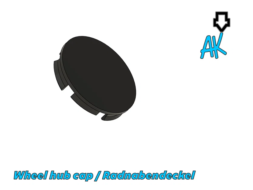 Nắp chụp moay-ơ (Wheel hub cap) 55mm - Image 1