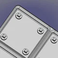 FreeCAD Gridfinity Parametric Bin Base Blank - Thumbnail 2