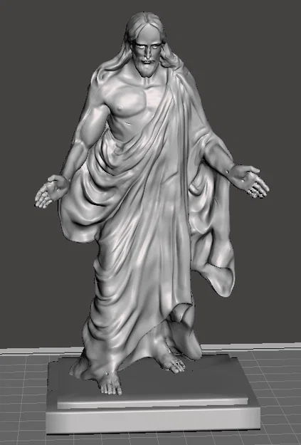 Mô hình tượng Chúa Christus (Christus Statue) in 3D tuyệt đẹp - Image 2