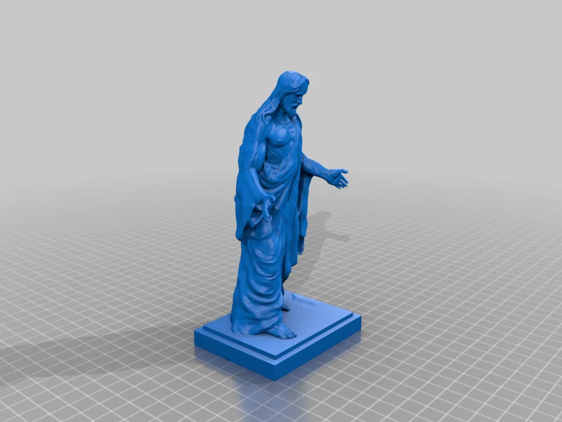 Mô hình tượng Chúa Christus (Christus Statue) in 3D tuyệt đẹp - Image 6