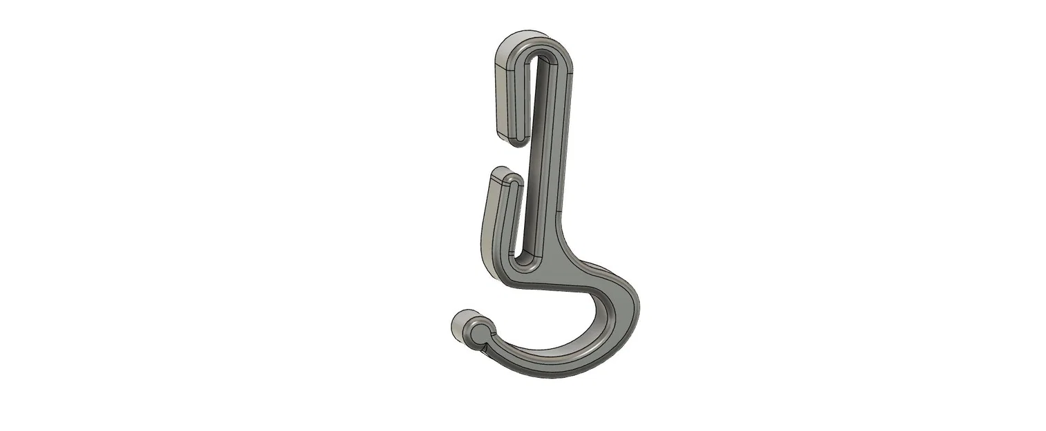 Kẹp giữ dây đèn đeo đầu cho mũ bảo hiểm MSA V-Guard 500 - Image 1