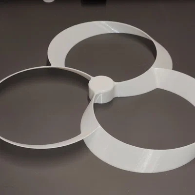 Cánh quạt vòng Toroidal Propeller cho Pull Copter in 3D