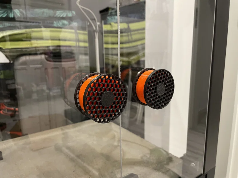 Núm cửa dạng spool Prusament cho Ikea Lack - Image 1