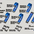 Drag Chain CNC 2 mảnh snap-open R64: A 20x40, B 2 rãnh 20x26 (v1.14) - Thumbnail 3