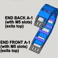 Drag Chain CNC 2 mảnh snap-open R64: A 20x40, B 2 rãnh 20x26 (v1.14) - Thumbnail 8