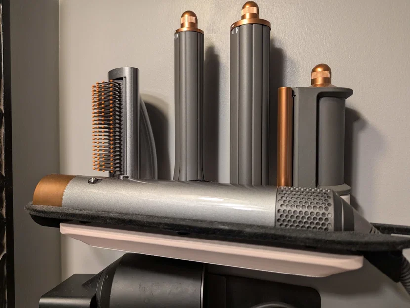 Dyson Airwrap Twistlock Station V2 - Trạm treo tường giữ wand & 4 phụ kiện - Image 1