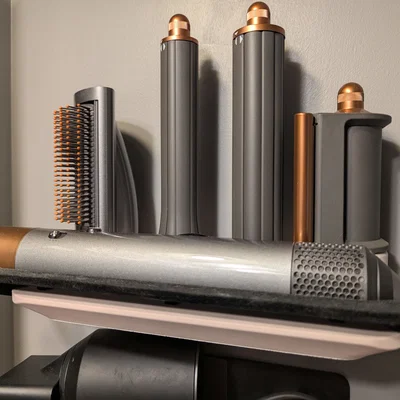 Dyson Airwrap Twistlock Station V2 - Trạm treo tường giữ wand & 4 phụ kiện