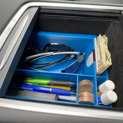 Khay Organizer Ngăn Trên Center Console cho Tesla Model 3 & Model Y