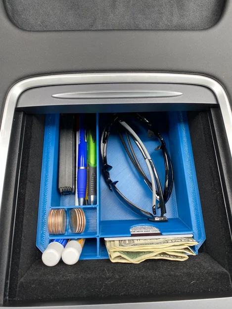 Khay Organizer Ngăn Trên Center Console cho Tesla Model 3 & Model Y - Image 2