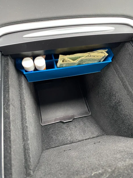 Khay Organizer Ngăn Trên Center Console cho Tesla Model 3 & Model Y - Image 3