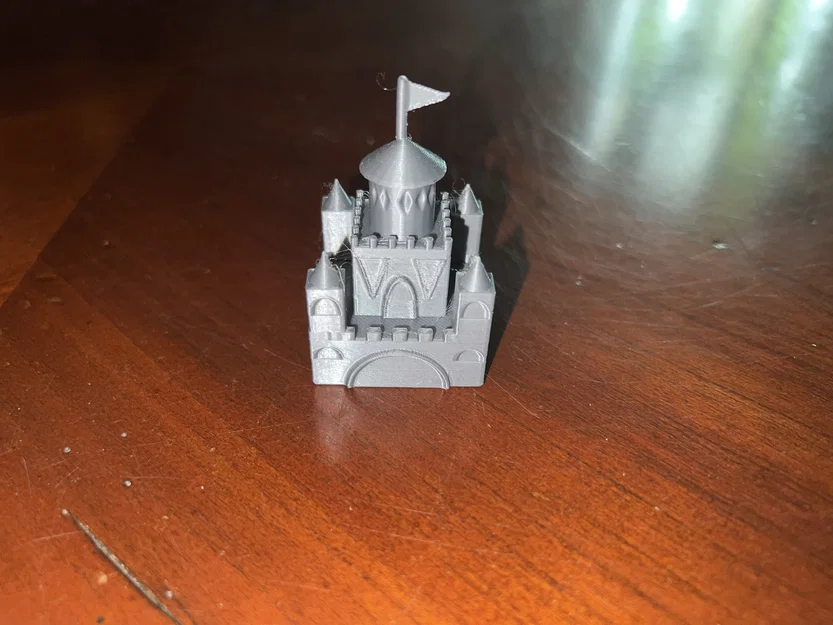Mô hình lâu đài (Castle) nhỏ nhắn đáng yêu in 3D - Image 1