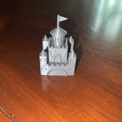 Mô hình lâu đài (Castle) nhỏ nhắn đáng yêu in 3D