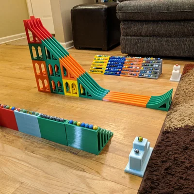 Đường Đua Bi Marble Race Track