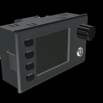 Mô hình 3D Bộ nguồn ZK-SK90 DC Buck/Boost chi tiết