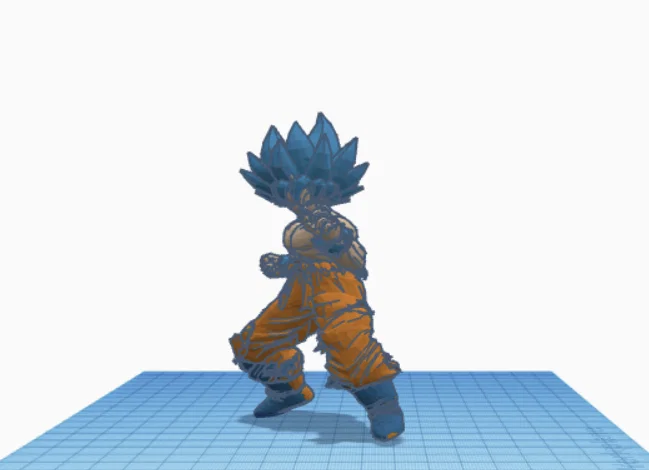 Mô hình 3D Goku - Nhân vật huyền thoại cho tín đồ Dragon Ball - Image 1