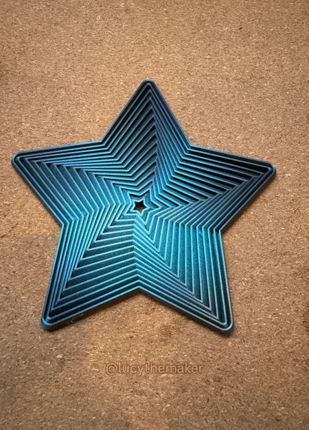 Đồ chơi fidget Ngôi Sao Thôi Miên (Hypnotic Star Fidget Toy) - Image 1