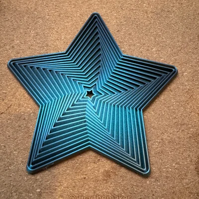 Đồ chơi fidget Ngôi Sao Thôi Miên (Hypnotic Star Fidget Toy)